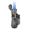 Vertigo New Vertigo Cyclone Triple Jet Lighter in Clear Grey