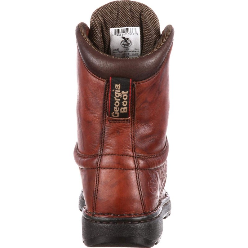 GEORGIA BOOT Eagle Light Work Boot, Russet Wildwood, Size 10(M)