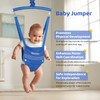 Slevoo Baby Jumper, with Ceiling Hook, Space Saving Jumper for