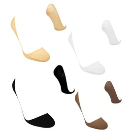 Wilson Calcetines para Mujer Invisibles con Tejido Interior Sin Felpa, Talla Única, Modelo B0414, Contenido: 1 Paquete con 10 Pares de Calcetas para Mujer, Color Multicolor