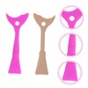 TOVINANNA 2pcs Eyeliner Baffle Lash Buddy Eyeliner Stencil Eyelash Curlers