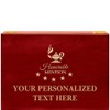 Crown Awards Honorable Mention Rosewood Humidor Gift, Customize with Your