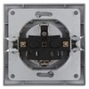 McPower Flair Protective Contact Socket, Pack of 2, Flush-Mounted IP44,
