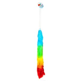 2 ft Static Duster, Effortlessly Clean Hard to Reach Places, Skip The Old Dusting Rags, Spray, Enjoy Quick, Fun and Highly Productive Dusting for a Fast, Easy Clean Every Time, Colorful