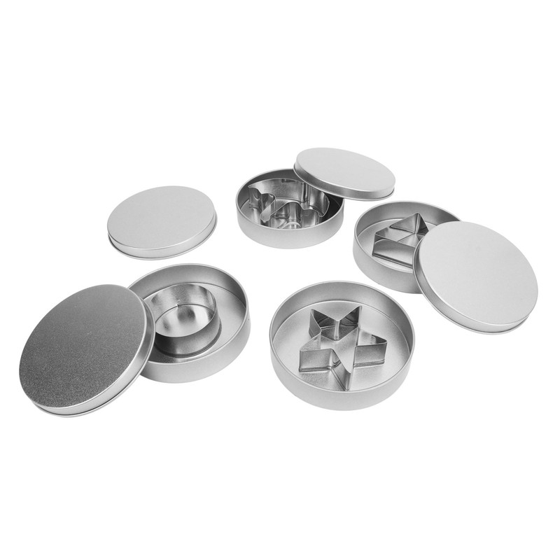 4Pcs Stainless Steel Cookie Cutter Set Biscuit Cutter Set Candy