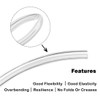 Beduan 8mm x 5mm Clear Pneumatic Tubing Pipe PU Polyurethane