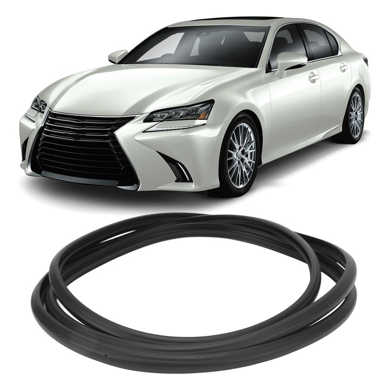 Sunroof Weatherstrip Rubber Black Leakproof Flexible 63251‑30100 for GS350 GS450h