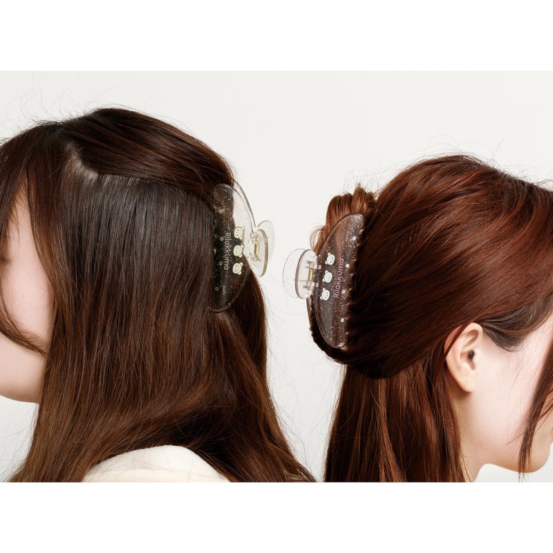 San-X FE43902 Rilakkuma Hair Claw H1.8 x W4.3 x D2.0