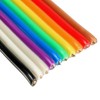 Sourcingmap Flat Ribbon Cable 10P Rainbow IDC Wire 1.27mm Pitch