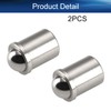 Yinpecly 2pcs Stainless Steel Cabinet Door Closet Drawer Ball Catch