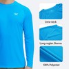 Men's UPF 50+ Sun Protection Long Sleeve T Shirts SPF