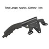 11.8in Parking Brake Lever Anti‑Slip Rubber Grip for 150cc 200cc