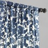 HPD Half Price Drapes PRTW-D48-108 Printed Cotton Twill Curtain (1