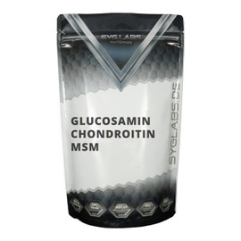 Glucosamin Chondroitin MSM + Vitamin C hochdosiert - 500 Tabletten für 4 Monate