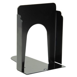 The Library Store Bear Hug Heavy Duty Steel Bookends with Cork Base Pair 6 inches H (Black)