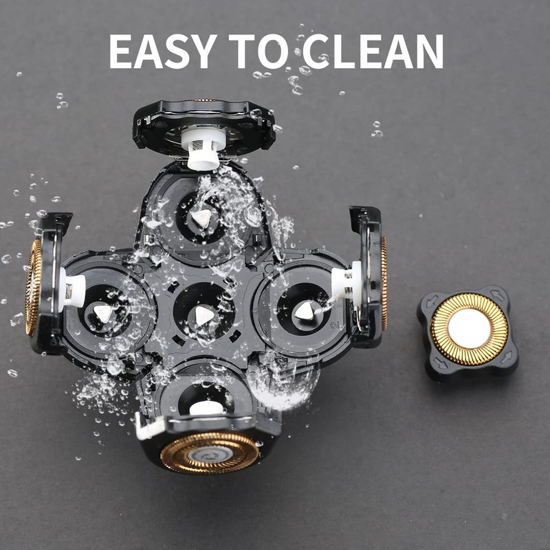 5 Blades Head Shaver Replacement Heads Replacement Blades Head Shaver