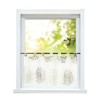 ESLIR Window Curtain Modern Bistro Curtain Kitchen Curtains Transparent Curtains