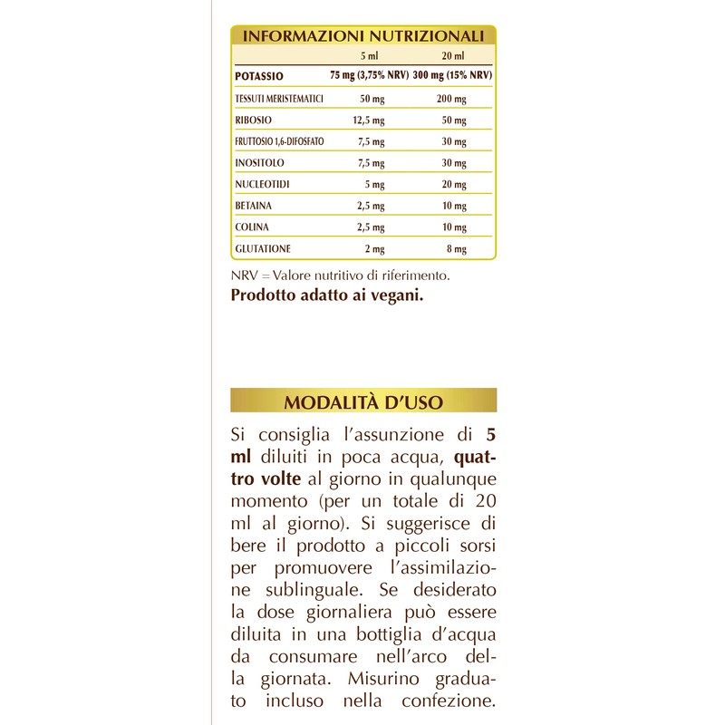 Dr Giorgini Integratore Alimentare, Potassio Olimentovis Liquido Analcoolico - 200