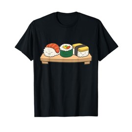 Kawaii Sushi Anime Japanese Food Love Sushi T-Shirt