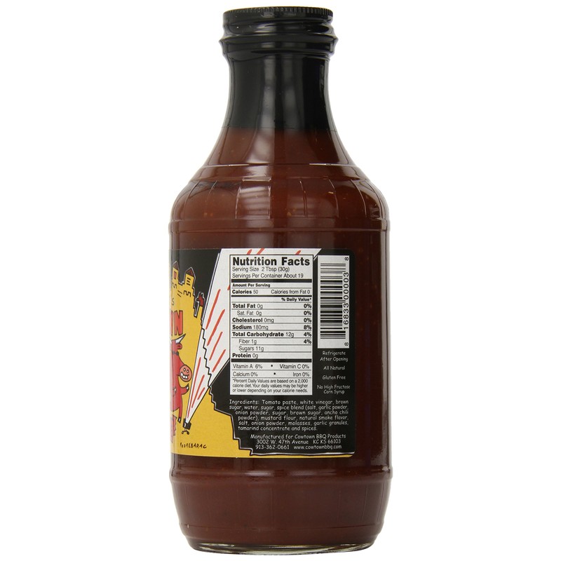 Cowtown Original BBQ Sauce, 18 oz