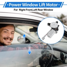 A ABSOPRO Right Front,Left Rear Power Window Regulator Lift Motor for Hyundai Elantra 2013-2016 L4 1.8L No.824603X000 2 Pin Car Window Glass Lift Motor