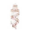 Veemoon Hanging Shell Wind Chime, Decorative Ocean Ring Chime Outdoor
