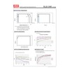 Meanwell XLG-240-H-AB 60V 4900mA 240W Constant Power Mode LED Driver
