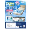 Marynight MJS130181 Dehumidifying Sheet, Blue, Double, Approx. 51.2 x 70.9
