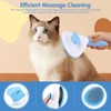 Oromaviela 8PCS Dog Rabbit Bunny Cat Grooming Kit,Self-Cleaning Brush,Nail Clipper,Grooming