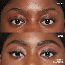 NYX PROFESSIONAL MAKEUP Lift & Snatch Eyebrow Tint Pen, Gray Black (black hair with neutral undertones)