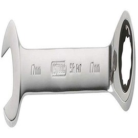 GEARplus Ratchet Combination Spanner, Switchable, 19 mm, on Hanger