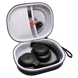 XANAD - Funda rígida compatible con auriculares JBL Live o Tune, compatible con auriculares JBL Live 770NC/660NC/650BT/460NC/670NC o JBL Tune 510BT / 770NC/710BT/720BT/760NC/700BT/520BT (gris)