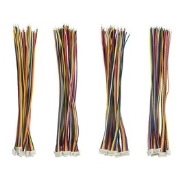 XINGYHENG 28Pcs 1.0mm 6P 7P 8P 9P Connecting Plug with 15cm Terminal Connector Wire Cable for Light Strip 5.9’’ Compatible with JST SH (6P-9P)