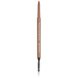 Glo Skin Beauty Precise Micro Browliner | Long-Lasting, Wax-Based Formula Glides On Skin and Shapes Your Brows, (Light Brown)