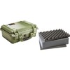 Pelican 1450 OD Green Equipment Case with Foam 13" x