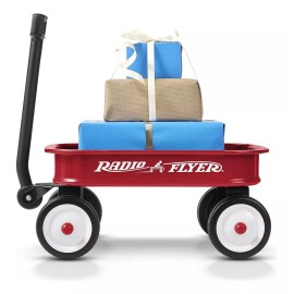 Radio Flyer Juguete Clasico Carrito Rojo Radio Flyer Wagon Vagon 1año1/2 Personaje N/a