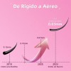 88 Piezas Pestañas Adhesivas Con Cinta Autoadhesiva