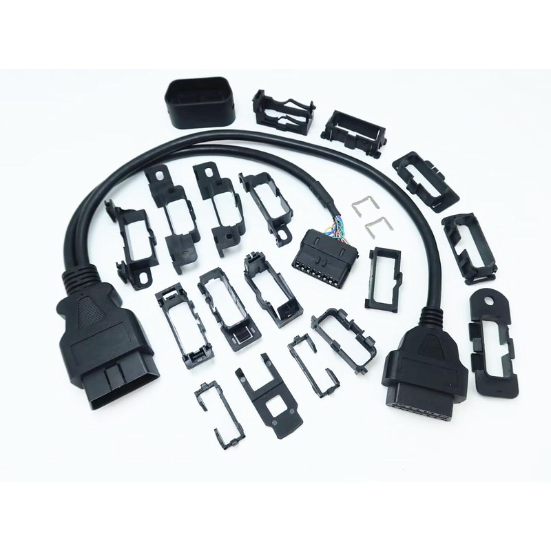 Universal OBD2 Splitter Cable Underdash 1 Male to 2 Female