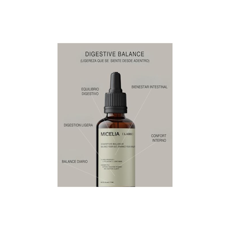 Digestive Balance Micelia Labs | Equilibrio digestivo y bienestar intestinal