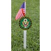 U.S. Army Flag Holder Grave Marker with 8x12" American Flag