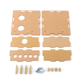 Acrylic DIY Case Shell Housing with Female x female Female x male Standoffs and Screws, Protective Parts Kit For 6J1 Valve Tube Pre-Amplifier Board