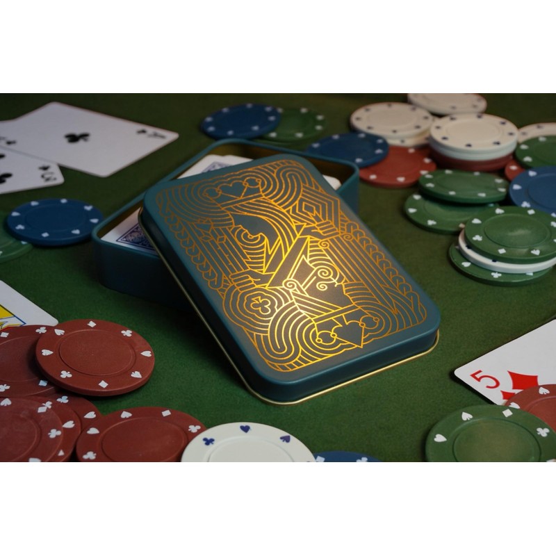 TINIT Playing Card Tin (Red)