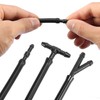 X AUTOHAUX Windshield Washer Jet Nozzle Hose Tube Kit 2