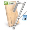 WOHNHELD® Kitchen Roll Holder No Drilling [With Roll Brake for