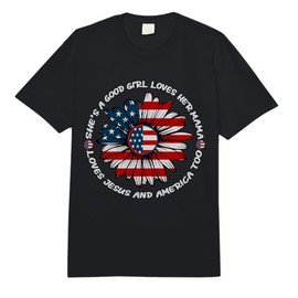 She's a Good Girl Loves her Mama Comfort Colors Adult Heavyweight T-Shirt