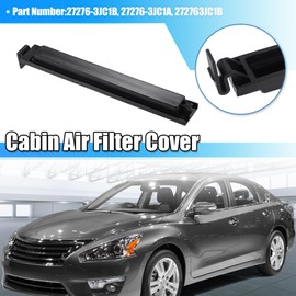 X AUTOHAUX Cabin Air Filter Access Door Cover for Nissan Altima 2013-2018 for Nissan Maxima Murano Pathfinder 272763JC1A
