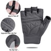 FIORETTO Fingerless Gloves, Half Finger Gloves for Driving, Cycling, Shooting,