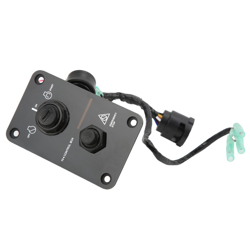 Outboard Engine Ignition Key Switch Panel Assembly 704‑82570‑08‑00 Replacement for