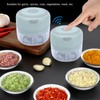 100ml Electric Garlic Chopper USB Rechargeable Portable Meat Grinder Mincer