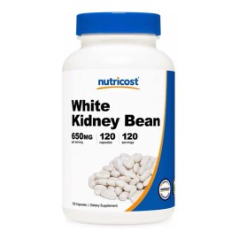 Bloqueador De Carbohidratos Frijoles Blancos 650mg 120 Caps Sabor Sin Sabor